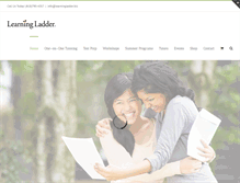Tablet Screenshot of learningladder.biz